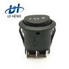 kcd1 round black two - legged two - pole switch copper foot